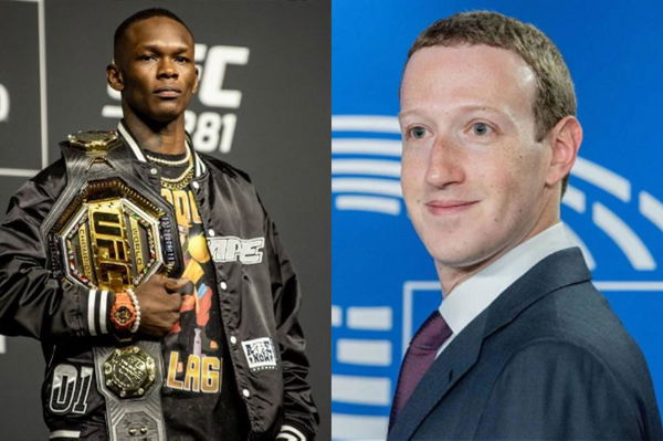 Israel Adesanya, Mark Zuckerberg