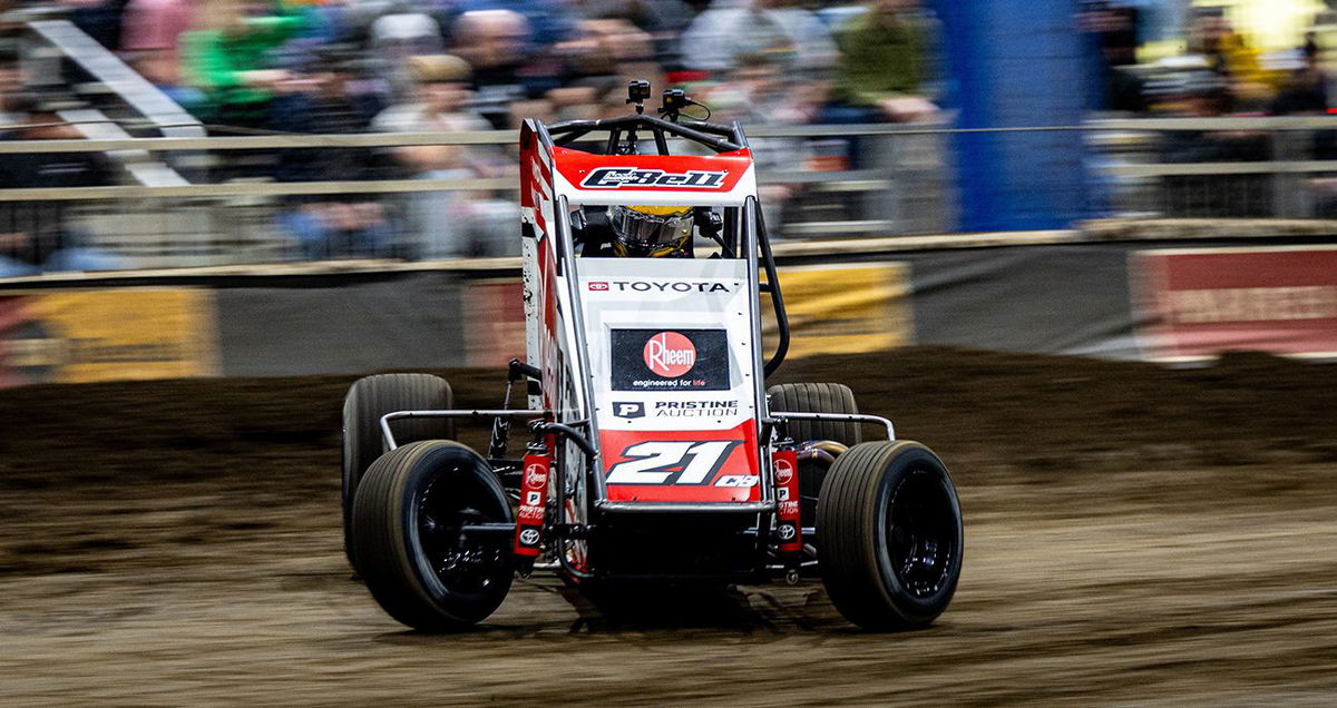 Christopher Bell on Thursday night. (Photo: Susan Wong/NASCAR)