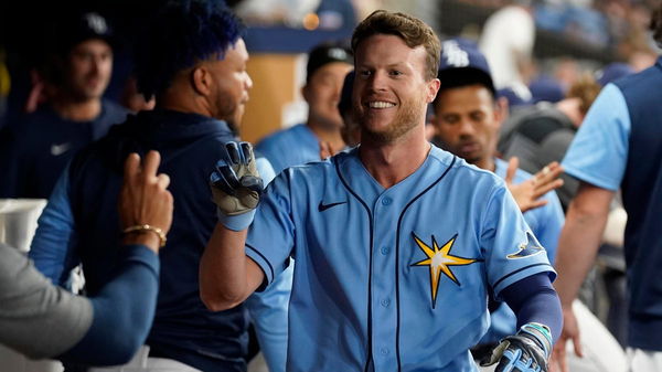 Celebration after game-winning hit made Rays' Phillips sick