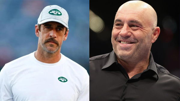 Aaron Rodgers and Joe Rogan