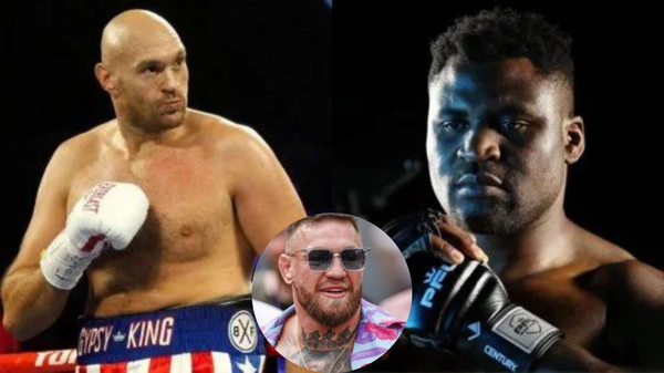 Francis Ngannou, Tyson Fury, Connor McGregor