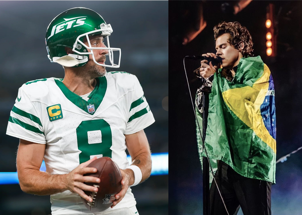 Aaron Rodgers, Harry Styles