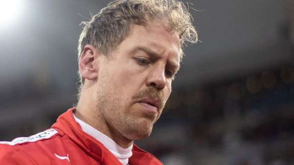 Vettel pensive seriiu