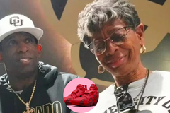 Deion Sanders, mother Connie Knight, Nike Air DT Max 96 â€œLove Letter to Connieâ€
