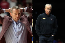 Nate Oats and Rick Barnes