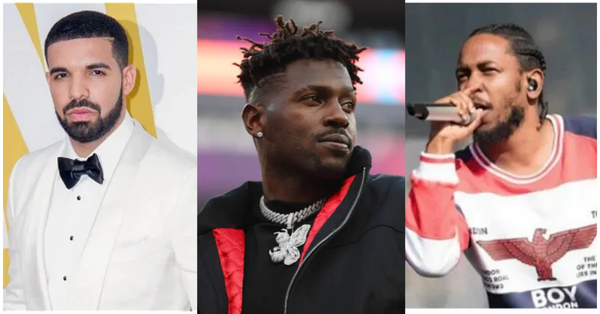 Drake, Antonio Brown, Kendrick Lamar