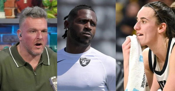 Pat McAfee, Antonio Brown, Caitlin Clark