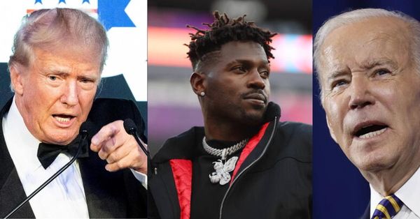 Donald Trump, Antonio Brown, Joe Biden