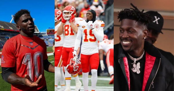 Tyreek Hill, Kadarius Toney, Antonio Brown