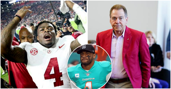 Jalen Milroe, Nick Saban, Tua Tagovailoa