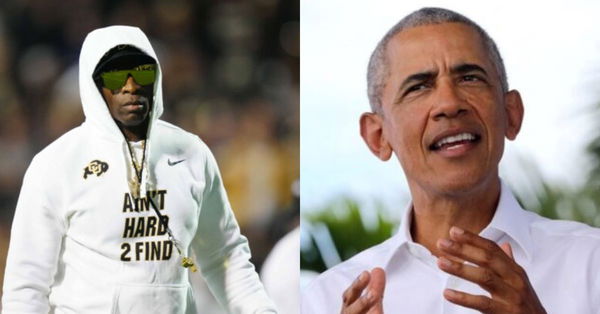 Deion Sanders, Barack Obama