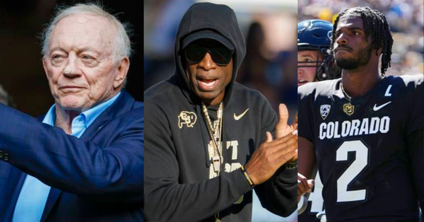 Jerry Jones, Deion Sanders, Shedeur Sanders