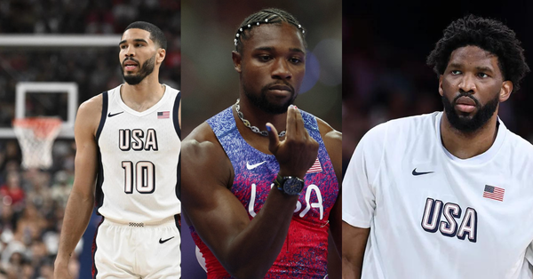 Noah Lyles, Embiid, Tatum