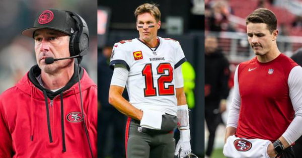 Tom Brady-Kyle Shanahan-Brock Purdy