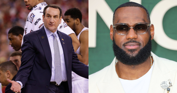 Coach K, LeBron James