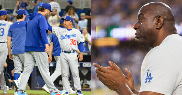 LA Lakers legend Magic Johnson congratulates Los Angeles Dodgers Ace for  breaking franchise record