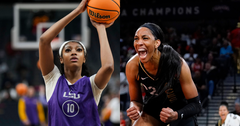 Angel Reese and A'ja Wilson