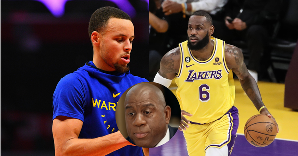 Magic Johnson, Stephen Curry, LeBron James