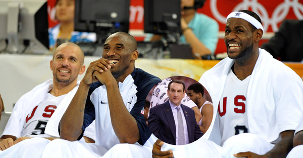 When LeBron James and Kobe Bryant came together and put Team USA