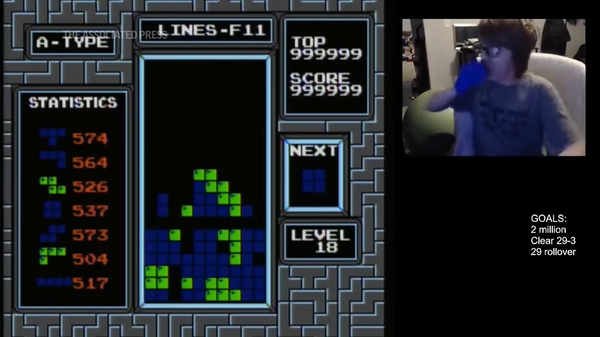 13-year-old becomes the first to beat the &#8216;unbeatable&#8217; Tetris 0-23 screenshot