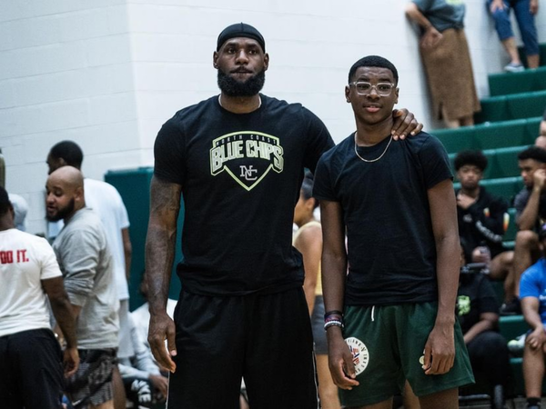 LeBron James' Son Bryce Receives Offer to Play at Ohio State