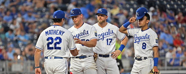 MLB: Cincinnati Reds at Kansas City Royals