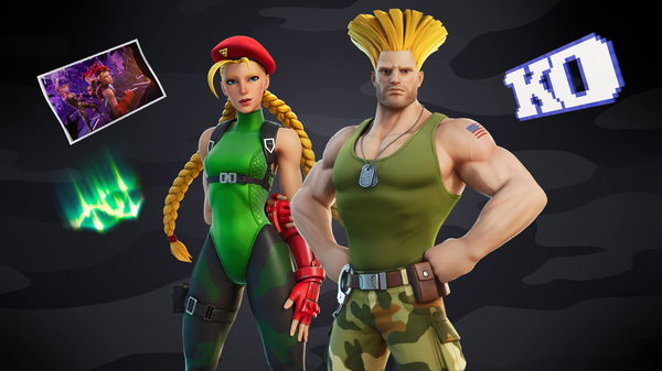 Cammy Skin All Edit Styles Showcase - Fortnite X Street Fighter