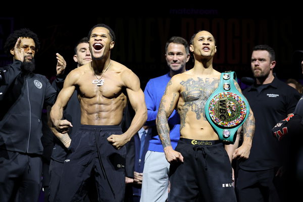 Devin Haney v Regis Prograis &#8211; Weigh-in