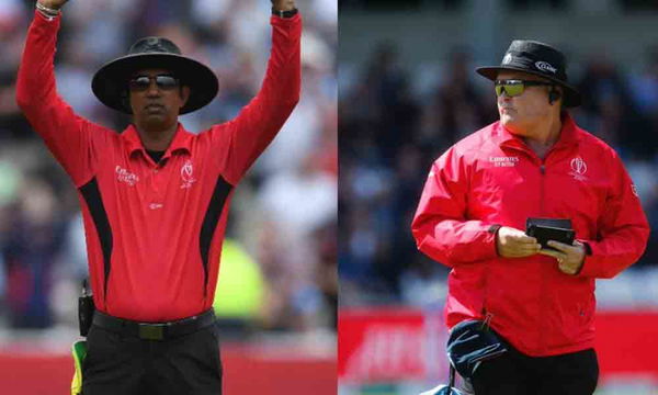 CARDIFF, WALES. 08 JUNE 2019: Umpire Kumar Dharmasena during the