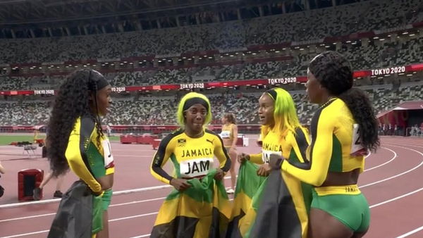 Jamaican Relay Team