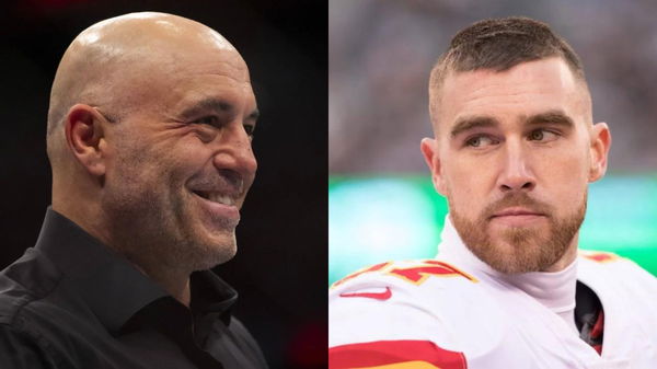 Joe Rogan and Travis Kelce