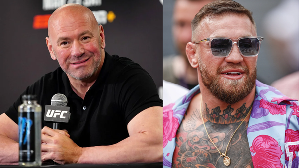 Dana White and Conor McGregor