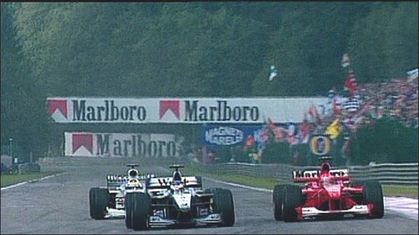 Hakkinen vs Schumacher at Spa,2000