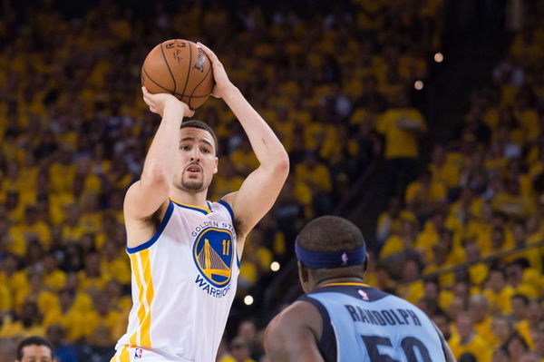 Klay Thompson Golden State Warriors Blue #11  