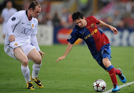 messi rooney