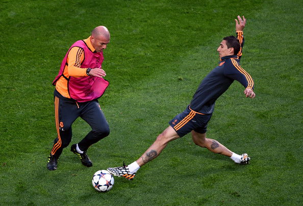 di maria and zidane