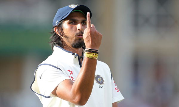 Ishant Sharma, with three wickets, points the way against England at Trent Bridge on the third day.