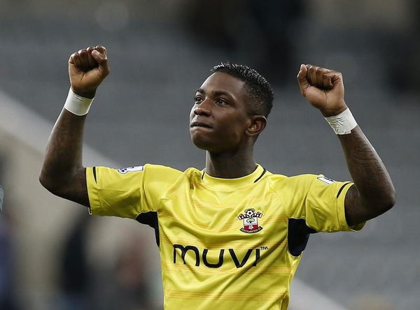 Southampton&#8217;s Eljero Elia celebrates after their English Premier League soccer match against Newcastle United at St James&#8217; Park in Newcastle