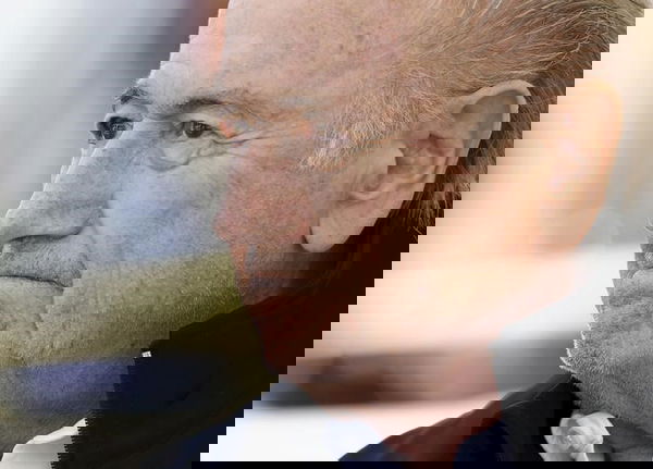 Blatter reacts before the first game of the so-called &#8220;Sepp Blatter tournament&#8221; in Ulrichen