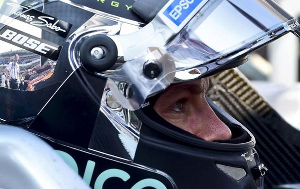 Mercedes Formula One driver Nico Rosberg of Germany is pictured at the pits during the Mexican F1 Grand Prix at Autodromo Hermanos Rodriguez in Mexico City