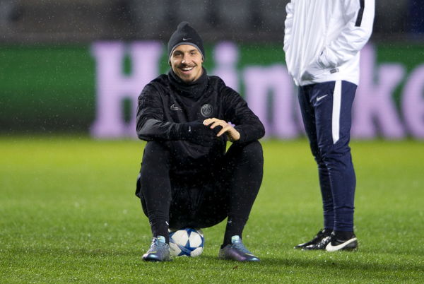 Paris Saint-Germain training