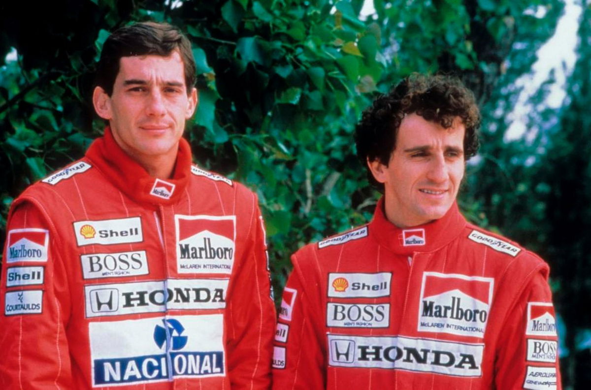 Senna prost hot sale