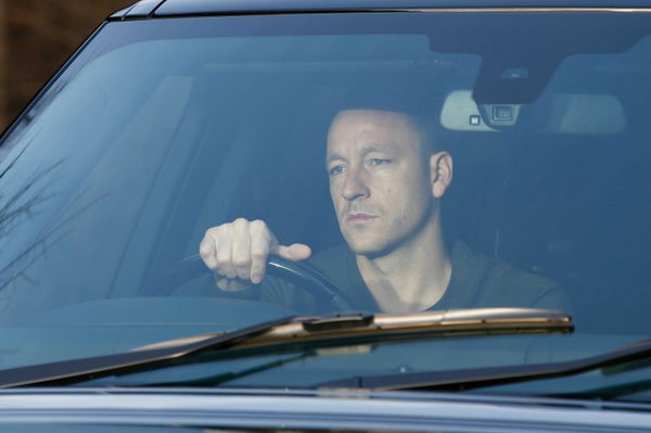 Chelsea&#8217;s captain John Terry arrives for training the day after manager Jose Mourinho was sacked at the team&#8217;s training facility in Cobham, southern England