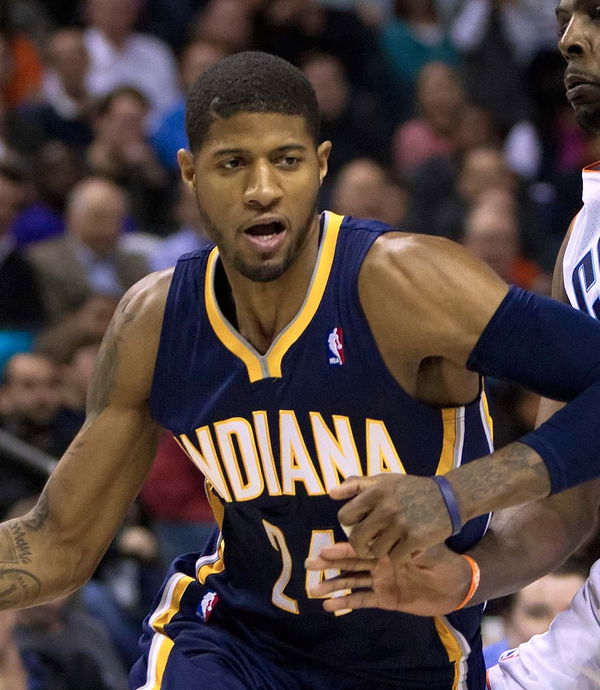 Paul George wins the 2012-13 Most Improved Player Award