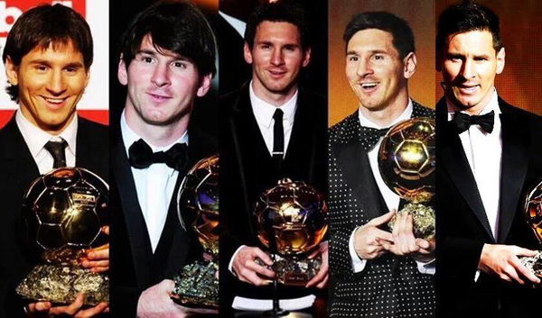 Cristiano Ronaldo reacts to Lionel Messi winning Ballon d'Or