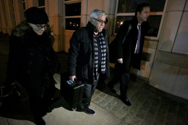 Former secretary general of the Guatemalan football federation Hector Trujillo (C) of Guatemala leaves Brooklyn Federal Court in the Brooklyn borough of New York