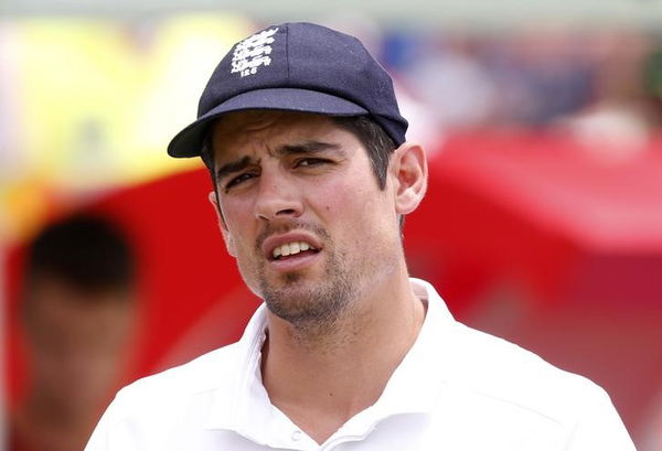 England&#8217;s captain Cook looks on at the end of the fourth cricket test match against England at Centurion