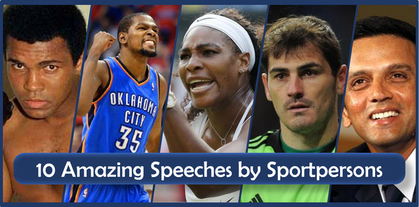 give me a short speech on sports