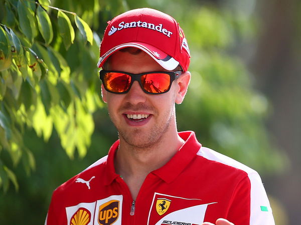 Sebastian Vettel There's something loose between my legs apart