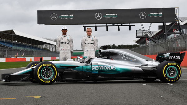 Mercedes-Benz F1 W08 Hybrid Launch